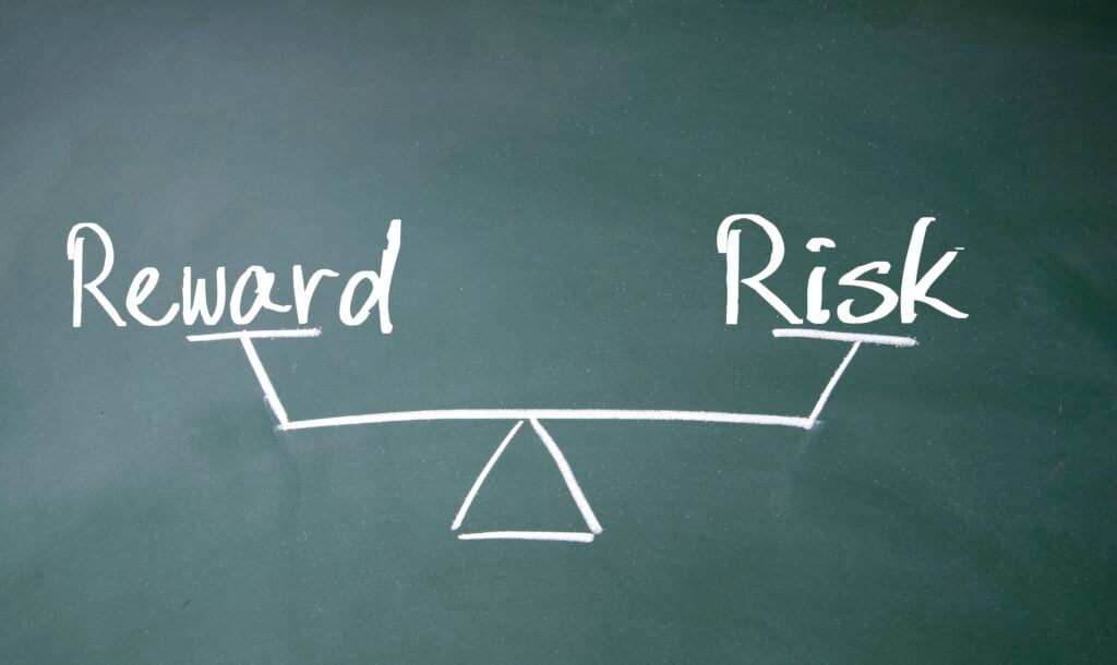 risk to reward in crypto