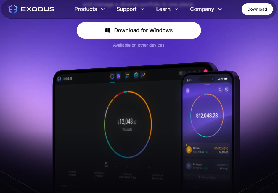Exodus Wallet review