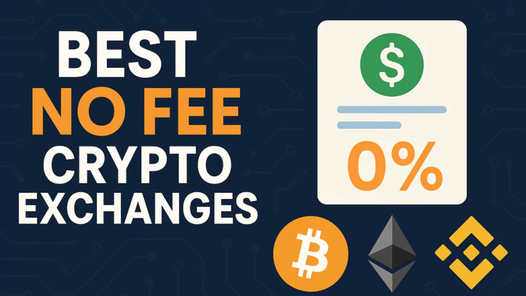 Best Crypto Exchanges with 0% Fees