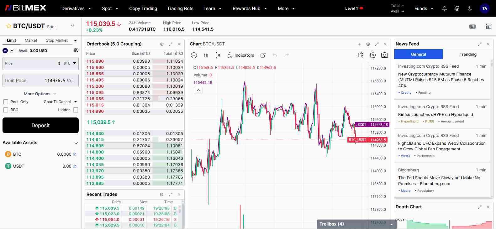 BitMEX Review