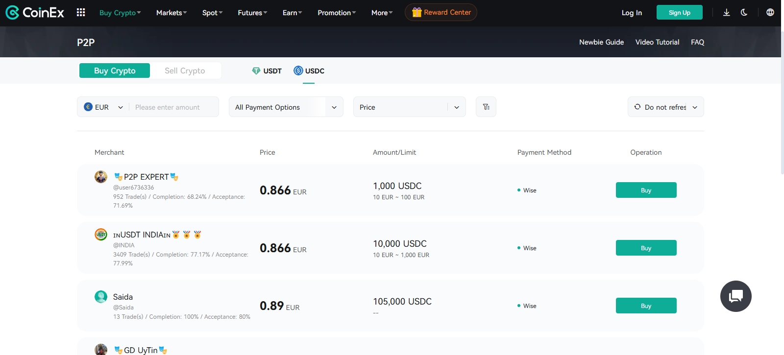 CoinEx Review