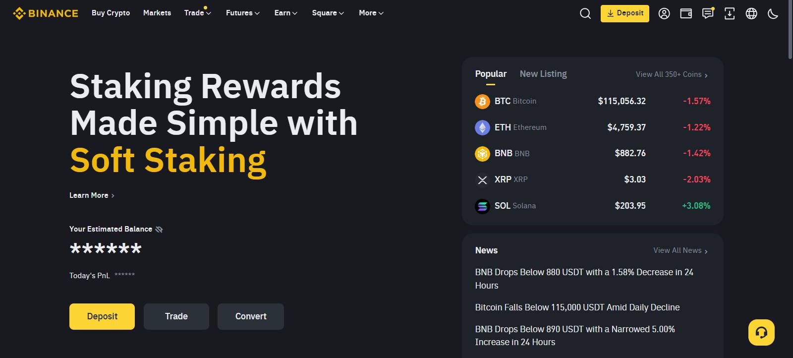 Binance review