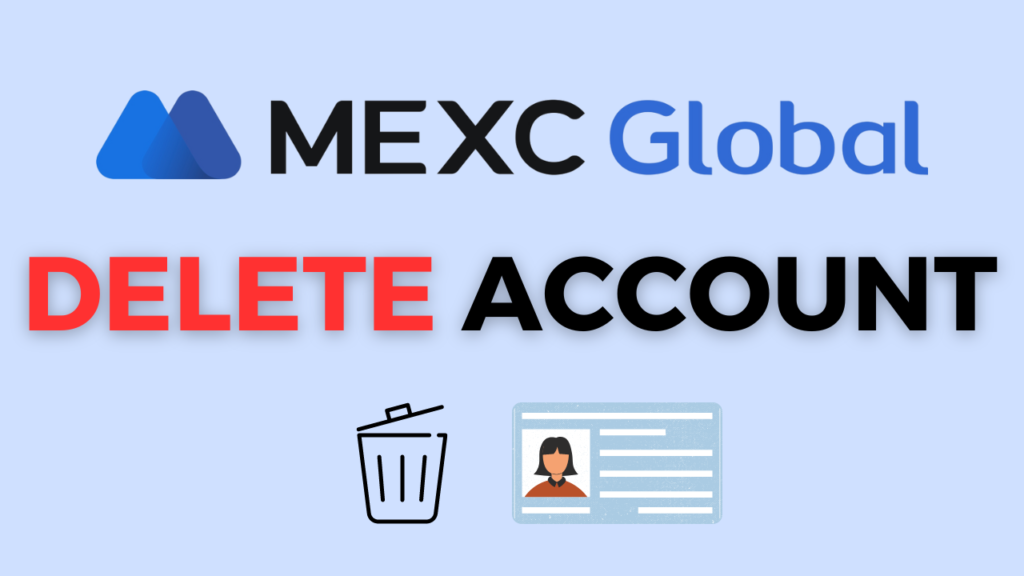 How to delete MEXC account