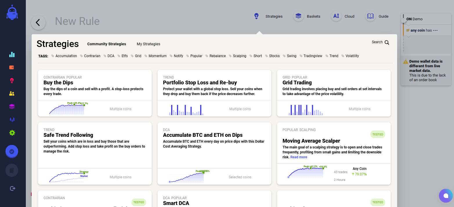 crypto trading bots for Binance