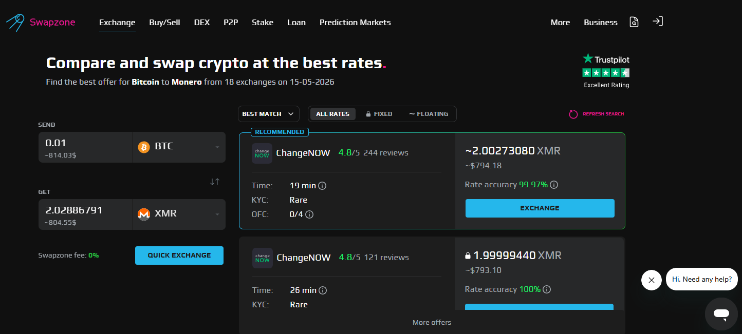منصات تبادل العملات الرقمية