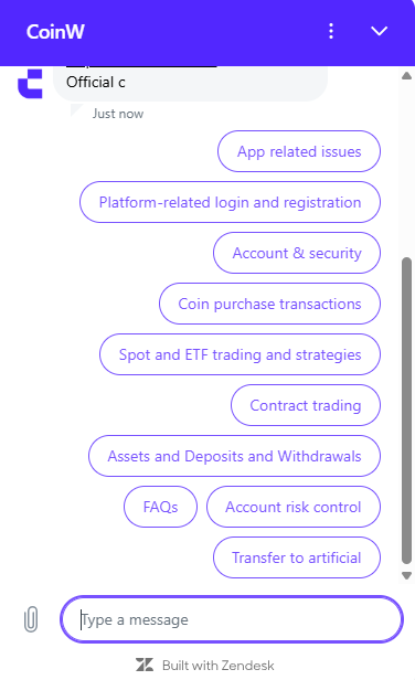 CoinW review