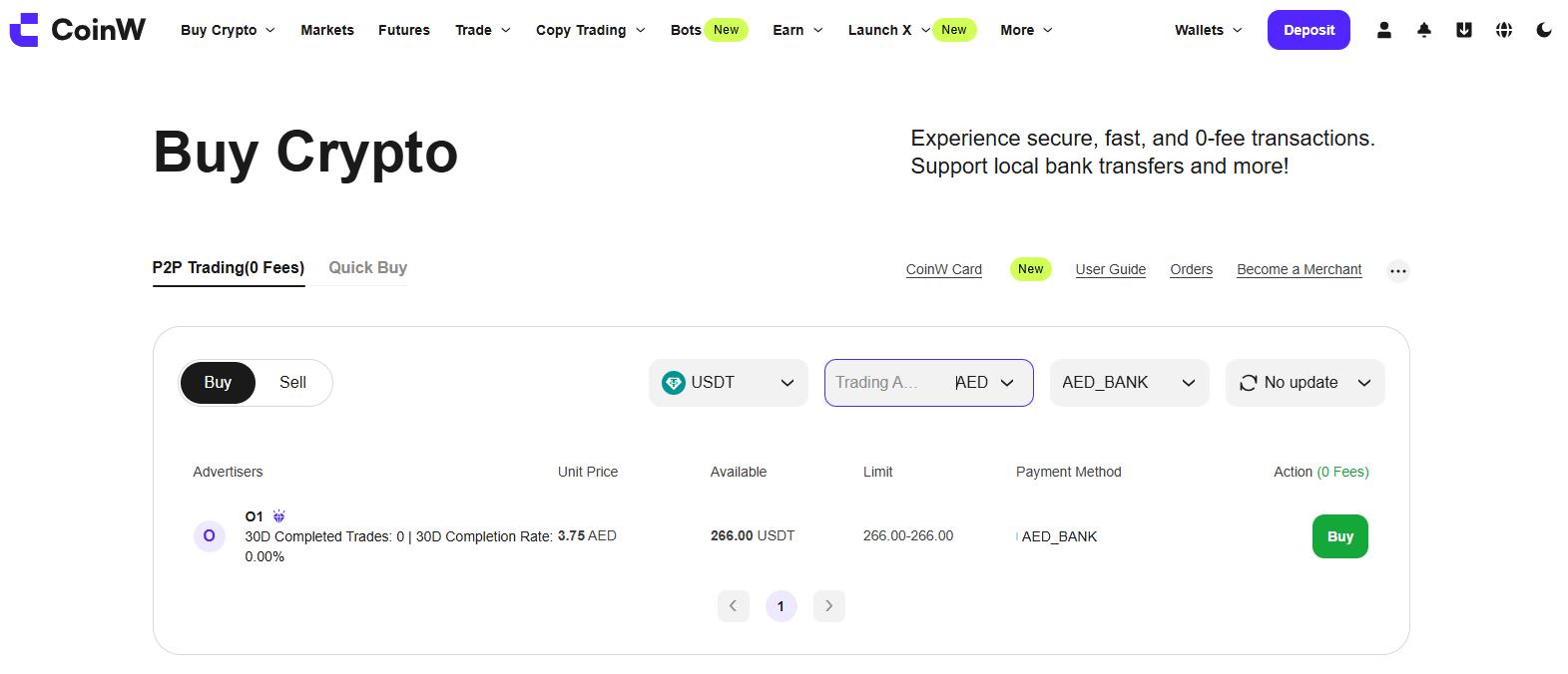 CoinW review