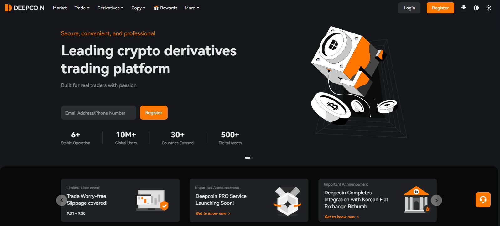 Deepcoin review