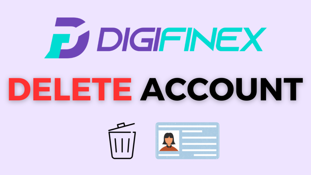 delete digifinex account