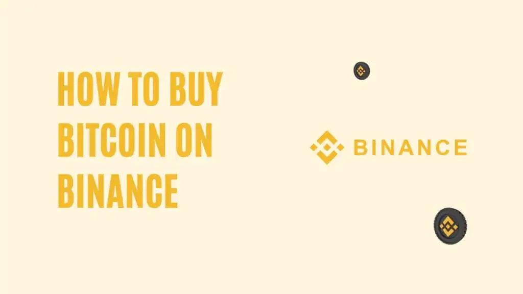 Buy Bitcoin on Binance