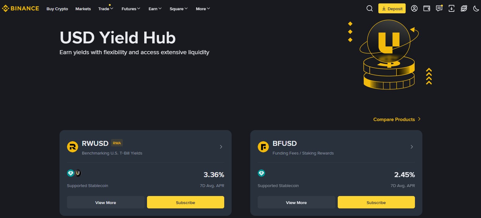 crypto exchanges with highest yield earn products