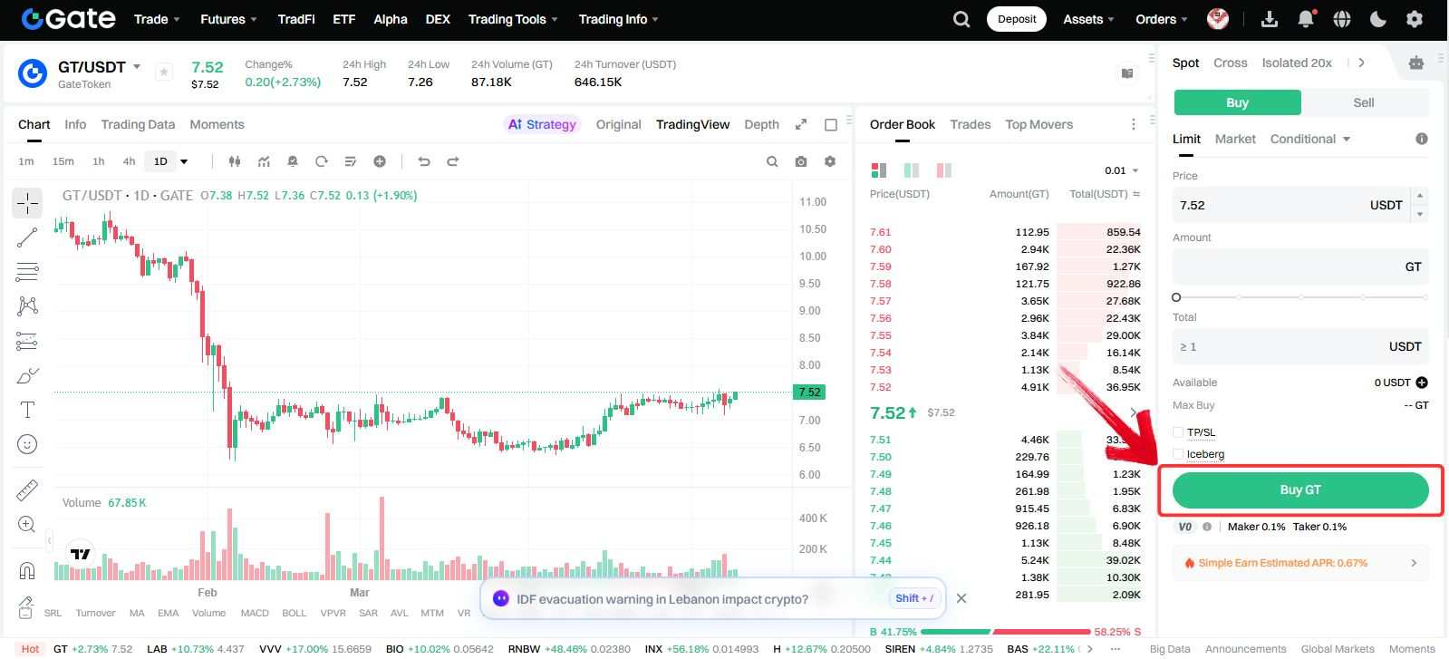 Gate.io Token