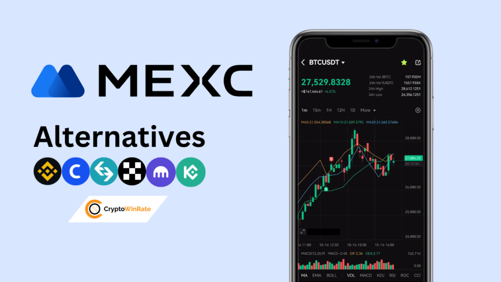 best mexc alternatives options crypto exchange