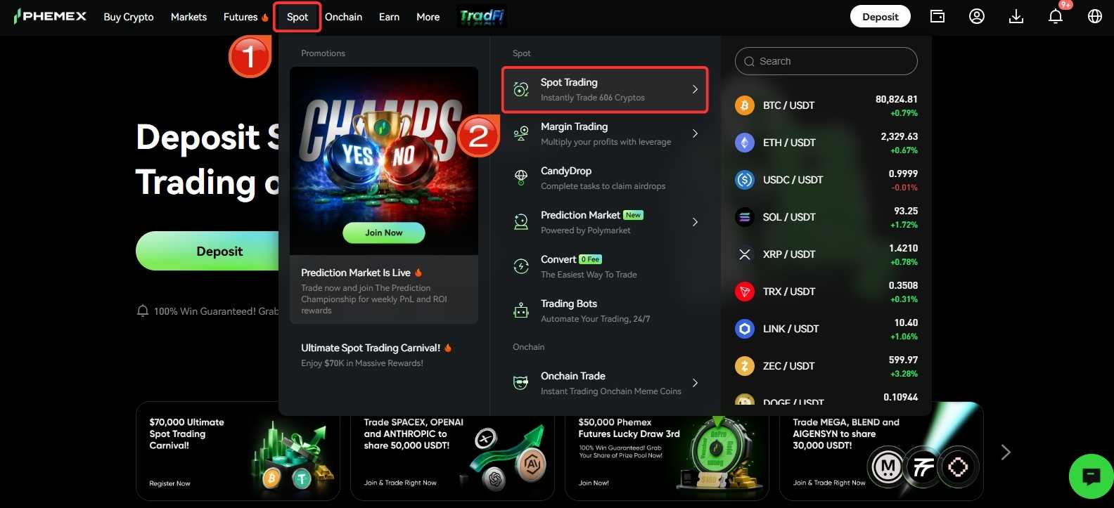 phemex token