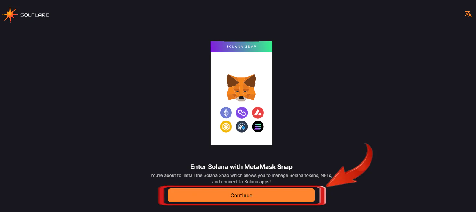 add solana network to metamask