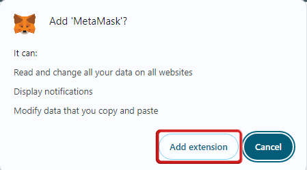 How to Add MetaMask Extension