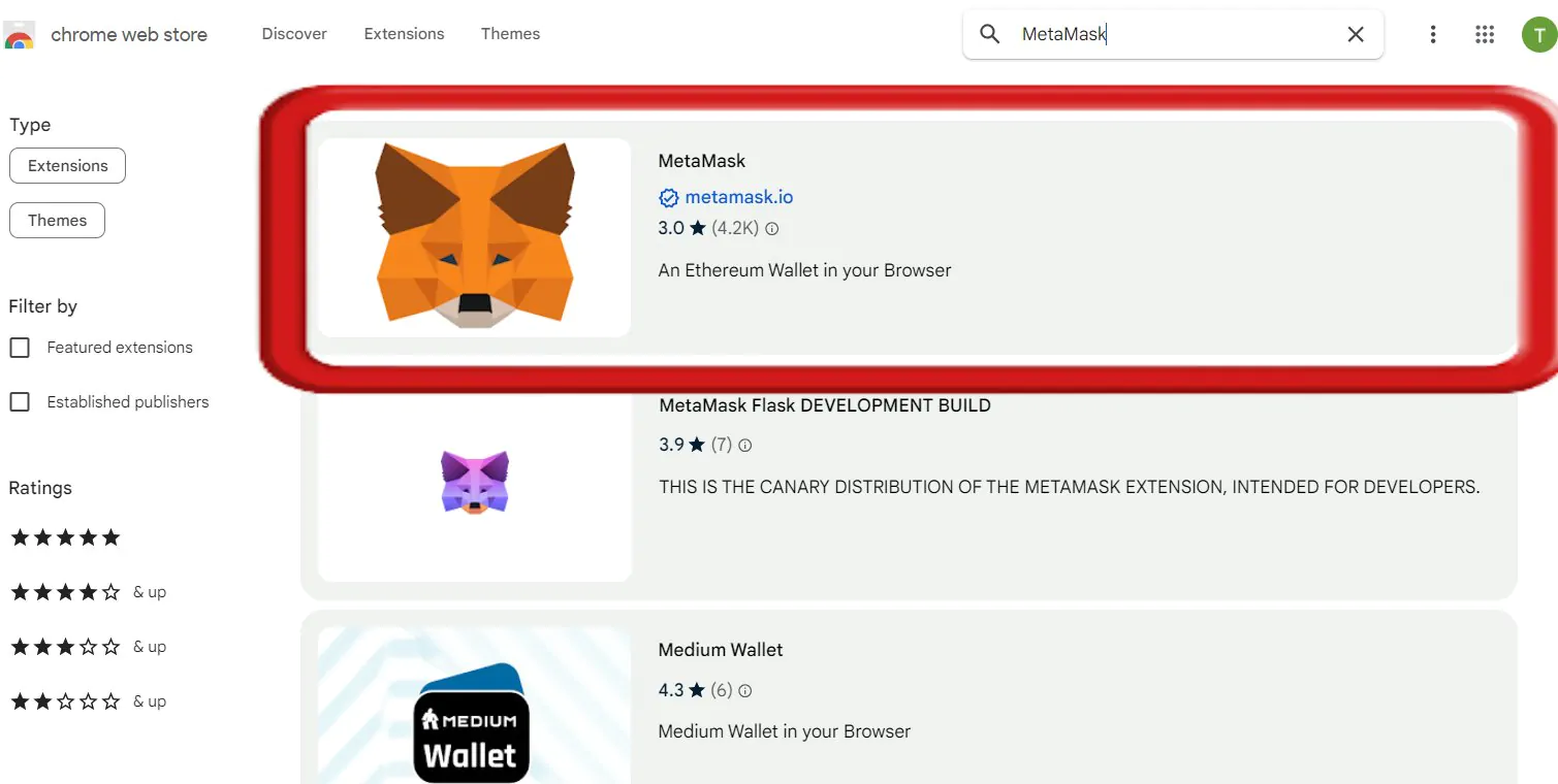 How to Add MetaMask Extension
