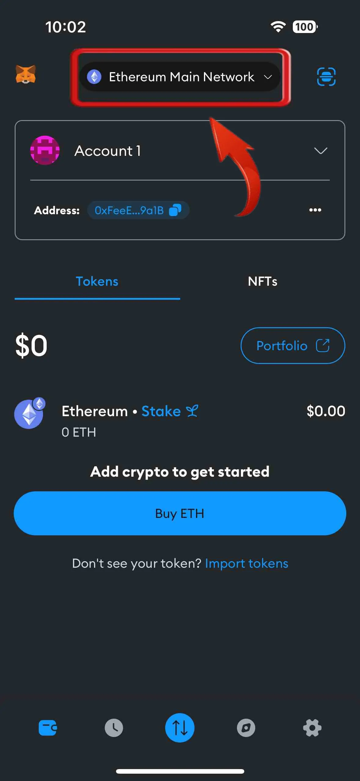 Cronos Network to MetaMask
