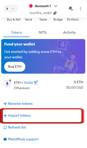 How to Add a Token to MetaMask App