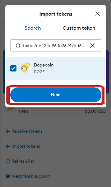 How to Add a Token to MetaMask App