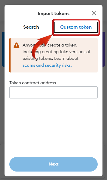 How to Add a Token to MetaMask App