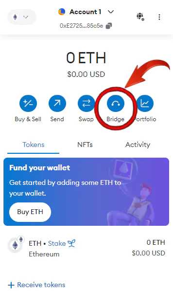MetaMask Bridge
