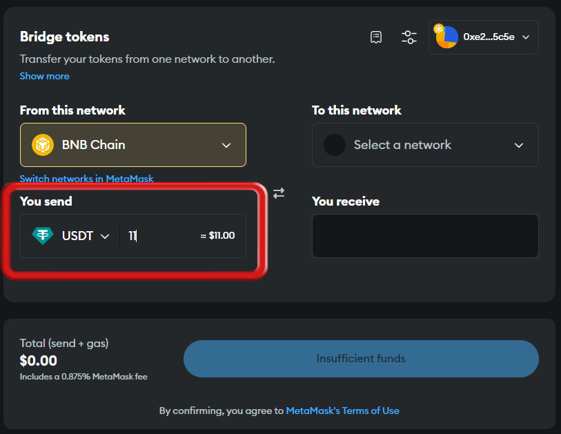 MetaMask Bridge