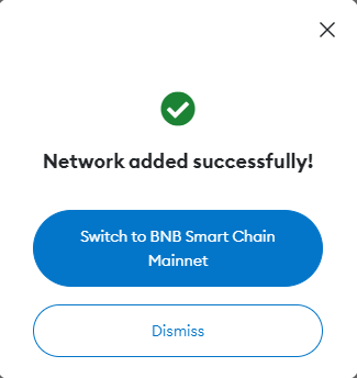 add binance smart chain to metamask