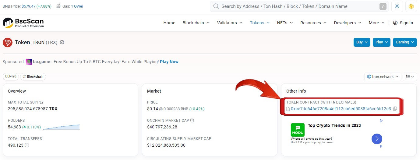 Add Tron Network to MetaMask