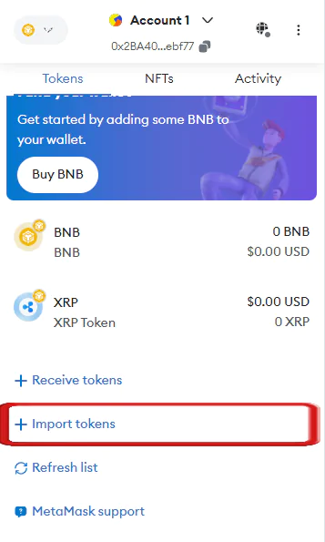Add Tron Network to MetaMask