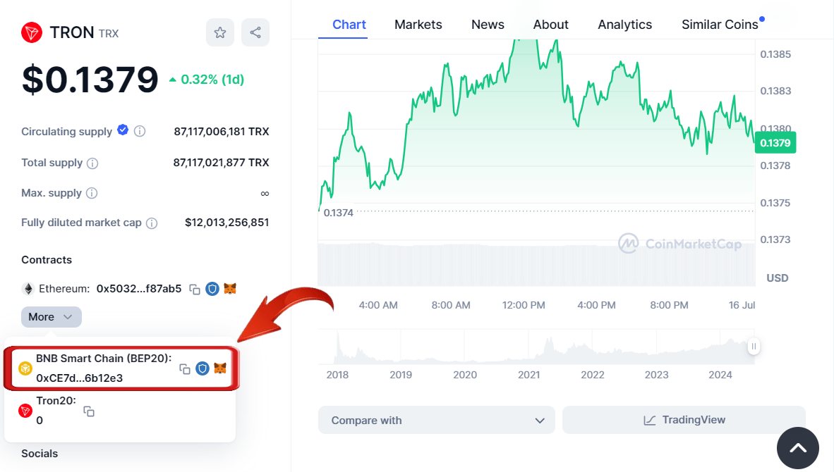 Add Tron Network to MetaMask