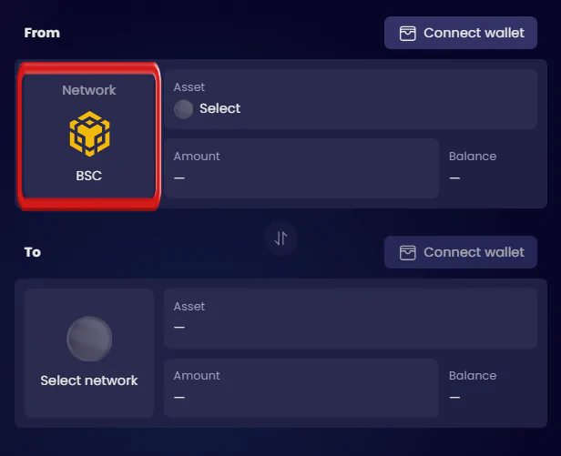Bridge from Binance Smart Chain to Solana