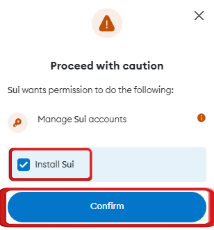 Add Sui to MetaMask