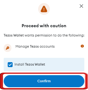Tezos Network to MetaMask