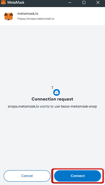 Tezos Network to MetaMask