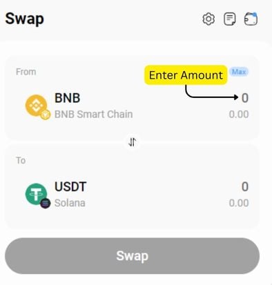 Bridge from Binance Smart Chain to Solana
