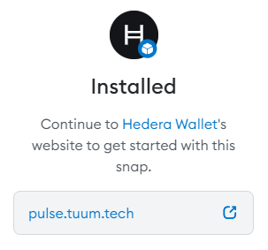 Hedera Hashgraph network to MetaMask