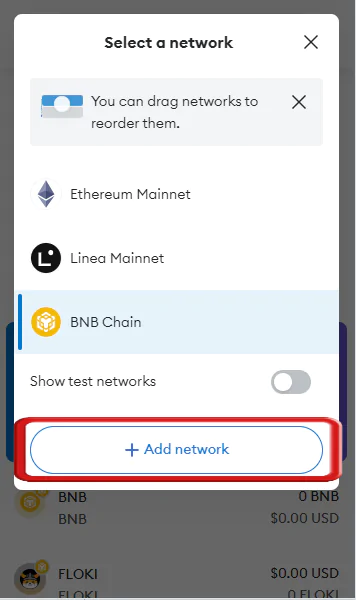 Add Cronos EVM to MetaMask