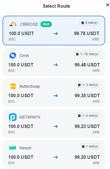从币安智能链到 Arbitrum 的桥梁