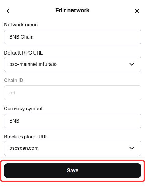 add binance smart chain to metamask