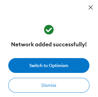 add Optimism to MetaMask