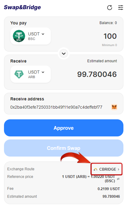 从币安智能链到 Arbitrum 的桥梁