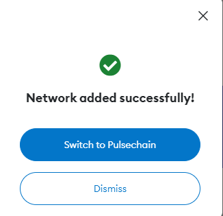 Add Pulsechain to MetaMask