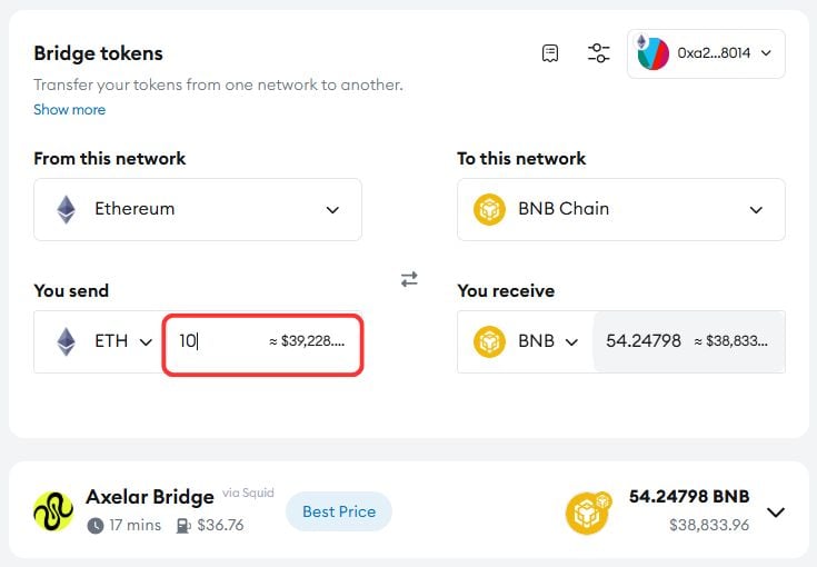 bridge to binance smart chain