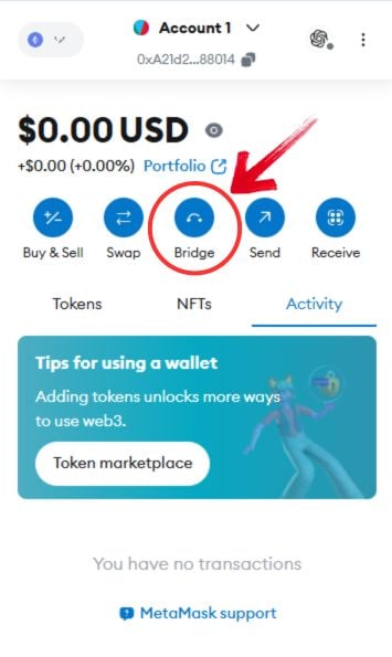 bridge to binance smart chain