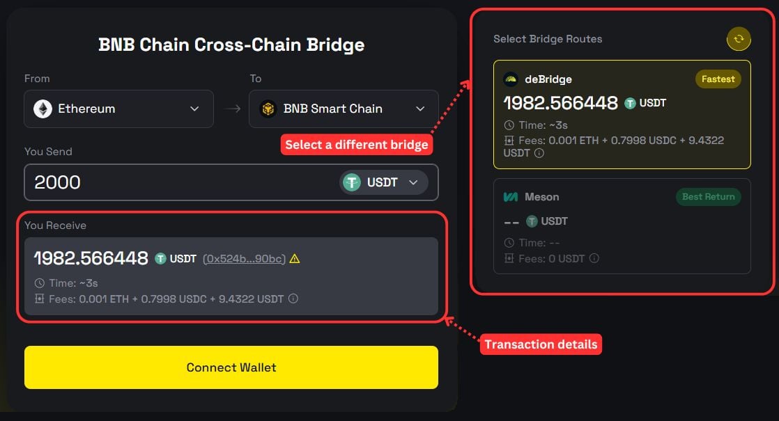 bridge to binance smart chain