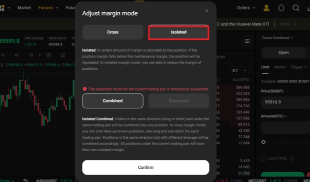 WEEX Demo Trading