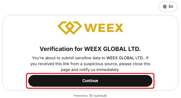 Does WEEX require KYC
