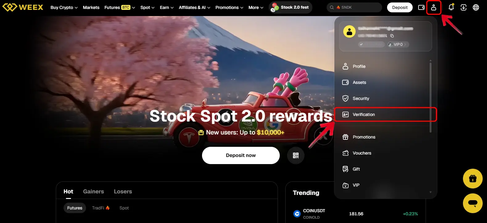 Does WEEX require KYC