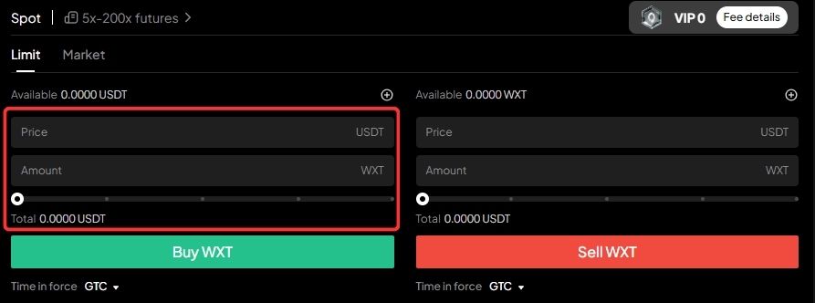 WEEX token